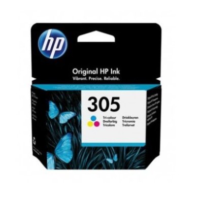 TINTEIRO HP 305 TRICOLOR ORIGINAL