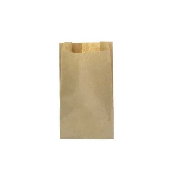 SACO PAPEL "PAO" KRAFT  14x6x32cm  1000unid.