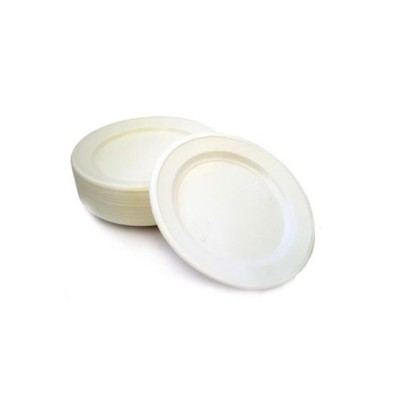 PRATO PLASTICO REFEIÇAO 210mm (PACK_50) BRANCO