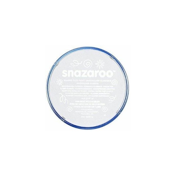 PINTURA FACIAL SNAZAROO CLASSIC 18ML BRANCO