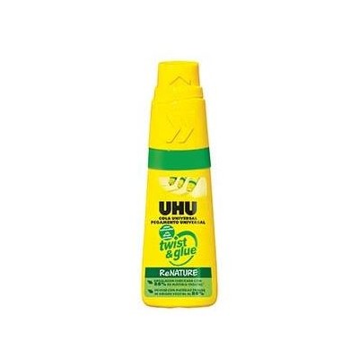 TUBO COLA LIQUIDA UHU TWIST GLUE RENATURE 35ML