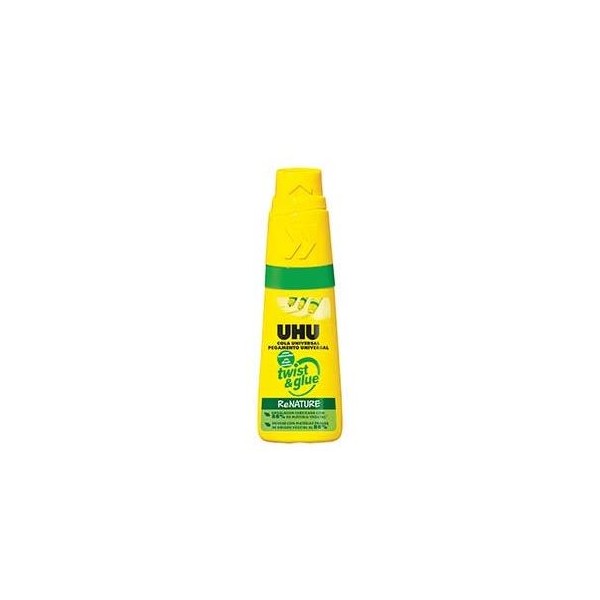 TUBO COLA LIQUIDA UHU TWIST GLUE RENATURE 35ML