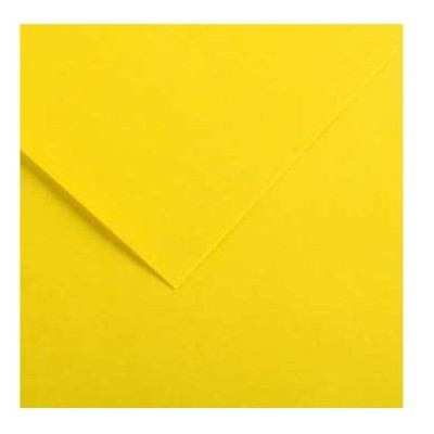 CARTOLINA 50x65cm 180/185gr. "CANSON" AMARELO CANARIO
