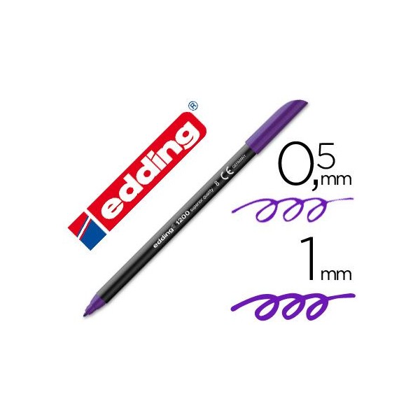 MARCADOR PERMANENTE EDDING 1200 Nº20 VIOLETA