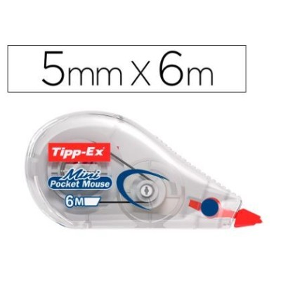 CORRECTOR FITA TIPP EX 5MMx6MT