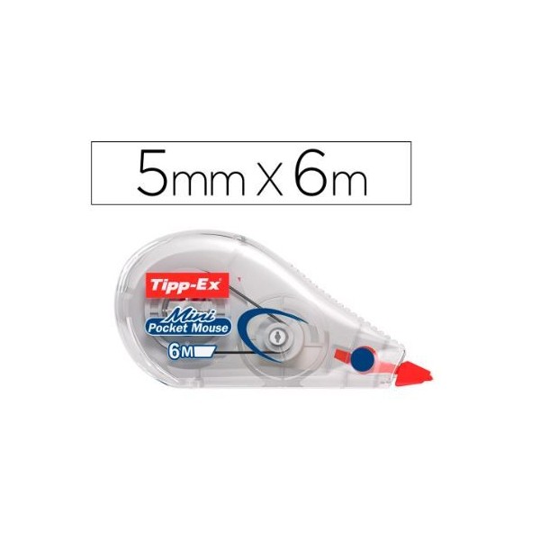 CORRECTOR FITA TIPP EX 5MMx6MT