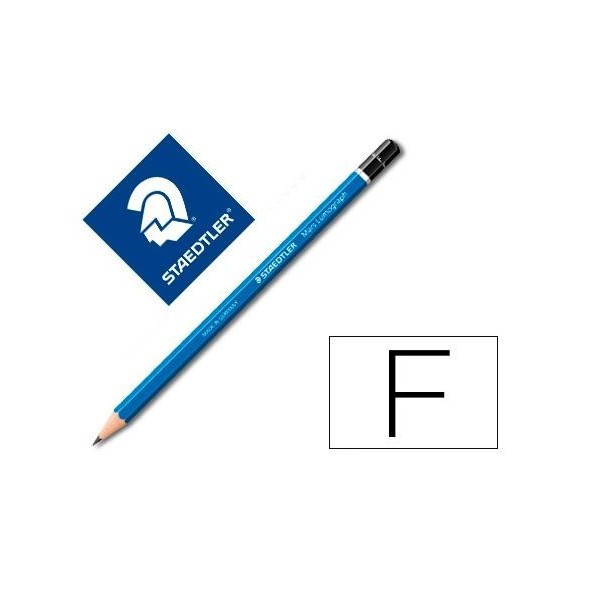 LAPIS CARVAO GRAFITE STAEDTLER MARS LUMOGRAPH F