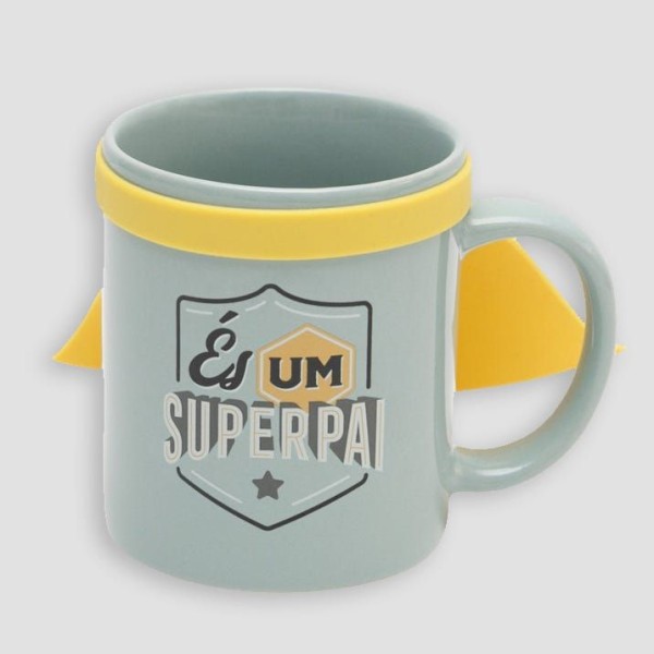 CANECA MR WONDERFUL 350ML - ÉS UM SUPER PAI