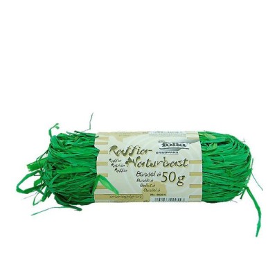 NOVELO FIO RAFIA FOLIA 50gr. VERDE BANDEIRA