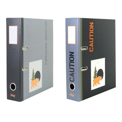 PASTA ARQUIVO ANCOR B´LOG TRAVELLER L/L 80MM CORES SORTIDAS