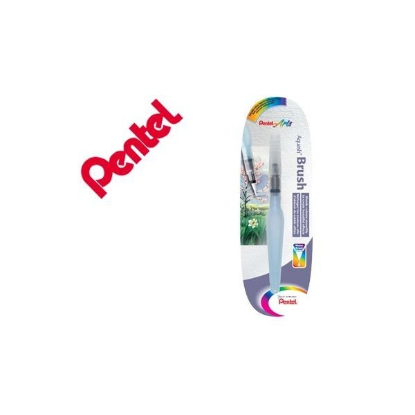 BLISTER C/ PINCEL PENTEL XFRH/1-M PONTA MEDIA NYLON C/ DEPOSITO AGUA