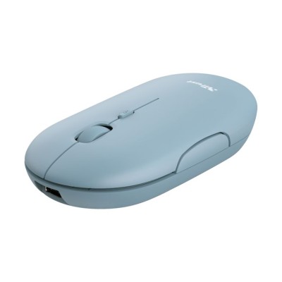 RATO TRUST PUCK AZUL S/ FIO (BLUETOOTH)