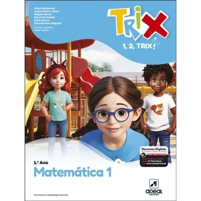 Livro TRIX - Matemática - 1.º Ano Manual 2025