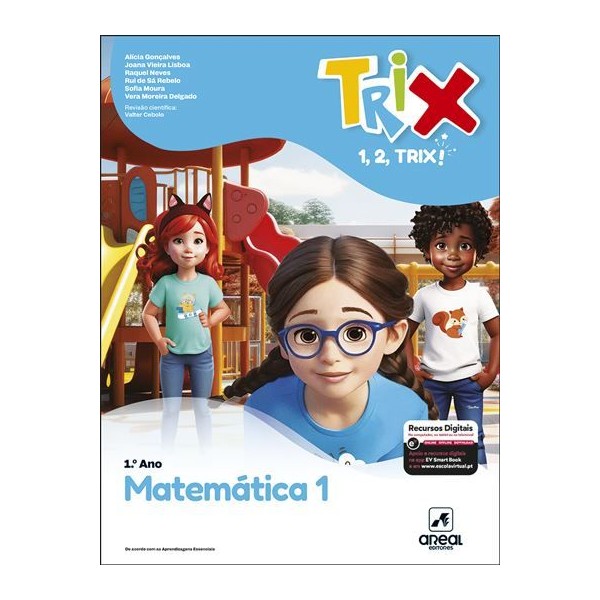 Livro TRIX - Matemática - 1.º Ano Manual 2025