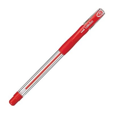 ESFEROGRAFICA UNI LAKUBO SG100 RUBER GRIP 0,7mm VERMELHO