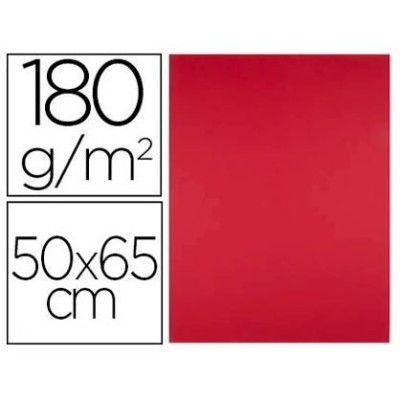 CARTOLINA 50x65cm 180/185gr. VERMELHO NATAL