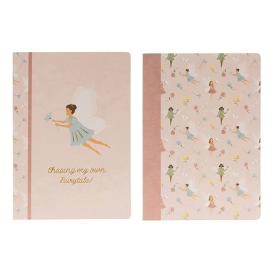 CADERNO AGRAFADO ANCOR B´LOG FAIRIES A5 90gr. 48FLS QUADRICULADO SORTIDO 