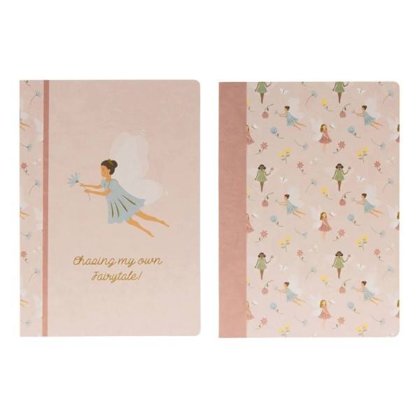 CADERNO AGRAFADO ANCOR B´LOG FAIRIES A5 90gr. 48FLS PAUTADO SORTIDO 