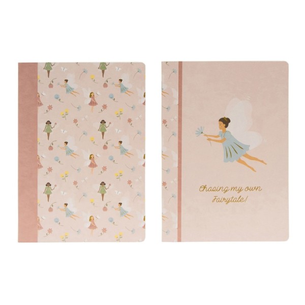CADERNO AGRAFADO ANCOR B´LOG FAIRIES A4 90gr. 48FLS PAUTADO SORTIDO 