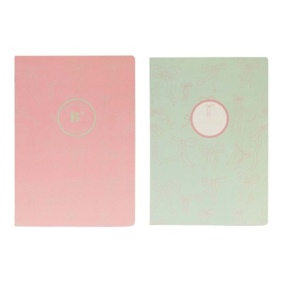 CADERNO AGRAFADO ANCOR B´LOG LACES A5 90gr. 48FLS QUADRICULADO SORTIDO 