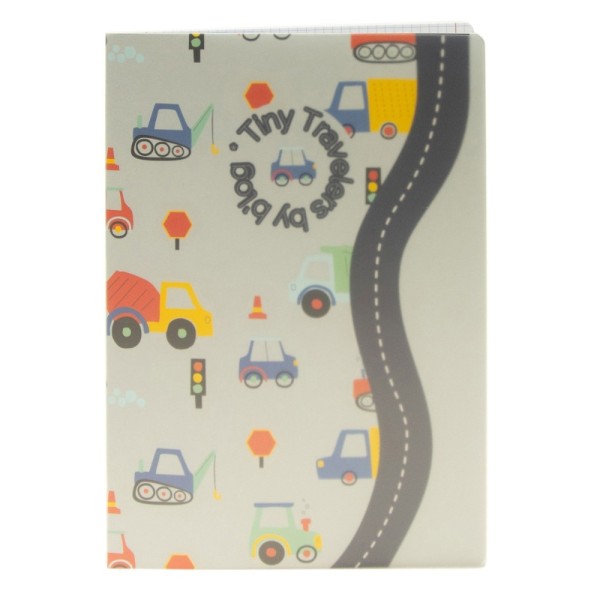 CADERNO AGRAFADO CAPA PLASTICA ANCOR B´LOG PLAY ME A4 90gr. 48FLS PAUTADO SORTIDO 