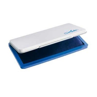 ALMOFADA CARIMBO SCRIVA Nº2  7x11cm  AZUL