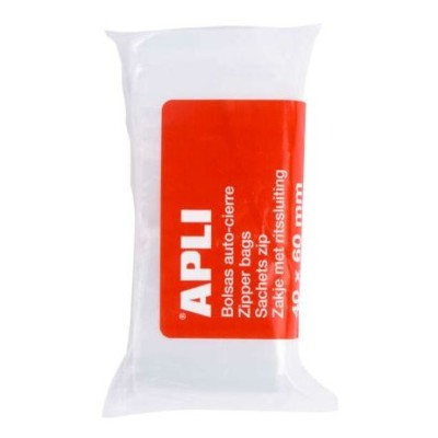 BOLSA PLASTICO AUTO SELADA 40x60MM 100unid - APLI