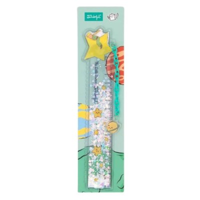 REGUA MARCADOR DE LIVRO 15CM MR WONDERFUL O PRINCIPEZINHO 