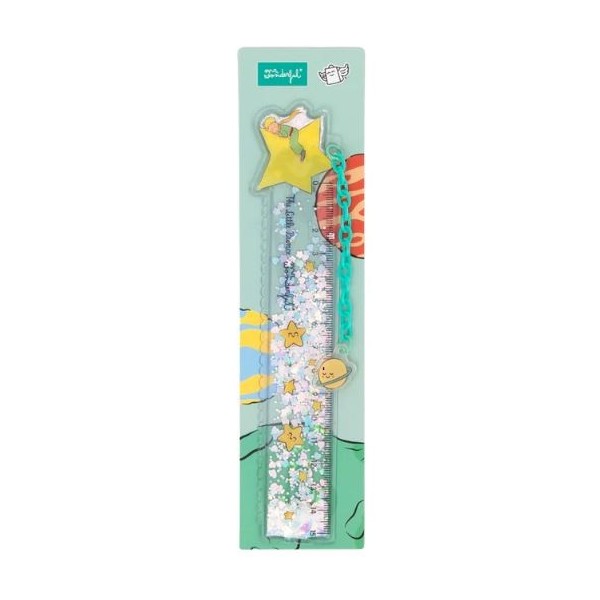 REGUA MARCADOR DE LIVRO 15CM MR WONDERFUL O PRINCIPEZINHO 