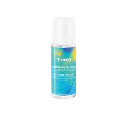SPRAY LIMPEZA ECRA ANTIESTATICO TOOQ 150ML C/ OFERTA PANO MICROFIBRA
