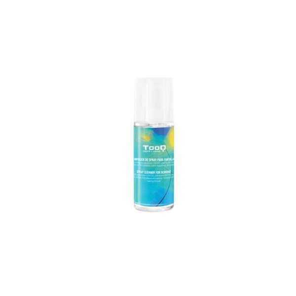 SPRAY LIMPEZA ECRA ANTIESTATICO TOOQ 150ML C/ OFERTA PANO MICROFIBRA