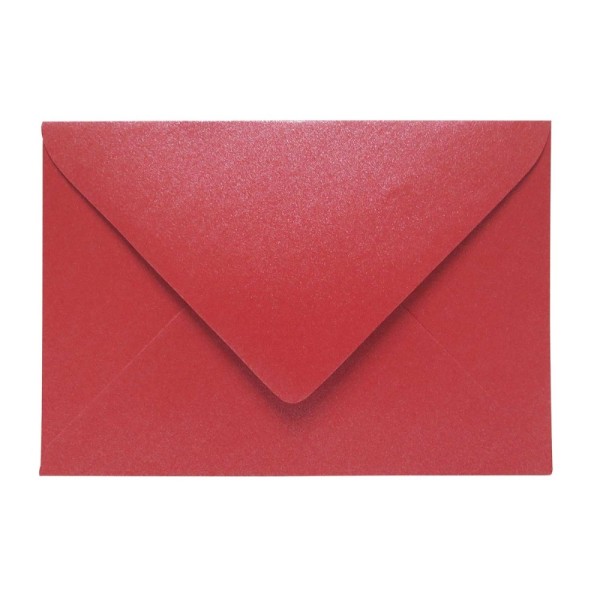 ENVELOPE METALIZADO SIMPLY METALLIC VERMELHO C6 120x175mm 
