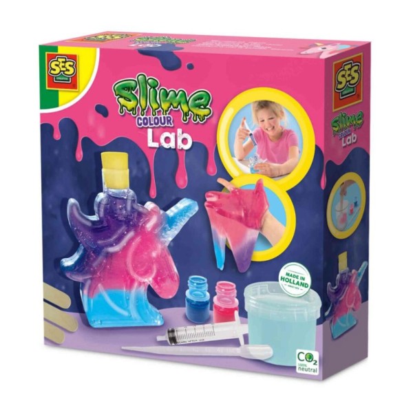 LABORATIO DE SLIME COLORIDO - UNICORNIO SES