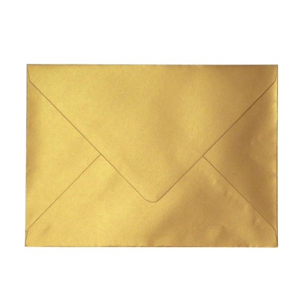 ENVELOPE METALIZADO SIMPLY METALLIC LUXUS DOURADO C5 162x229mm 
