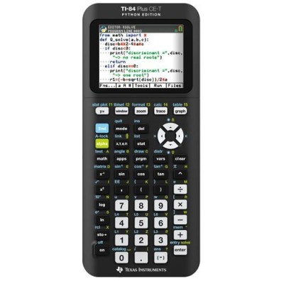 CALCULADORA GRAFICA TEXAS TI 84 PLUS CE-T PYTHON EDITION
