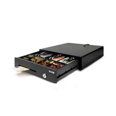 GAVETA DINHEIRO HORIZONTAL SAFESCAN 3N/8M LD-3336 PRETA