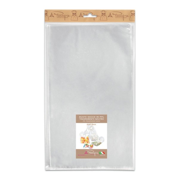 PACK 10 x SACOS CELOFANE 150x250mm TRANSPARENTE