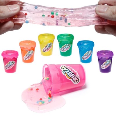 SLIME MAGICO C/ RUIDO E CONTAS SORTIDO
