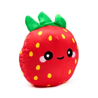 ALMOFADA FOFINHA SQUIDGLYS FOODIEMALS ELIDI O MORANGO 