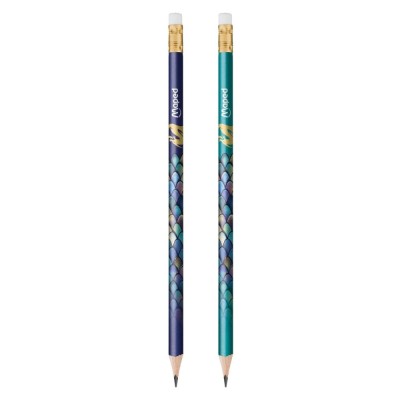 LAPIS CARVAO GRAFITE MAPED DRAGON Nº2 HB