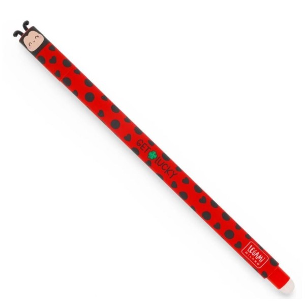 ESFEROGRAFICA APAGAVEL LEGAMI JOANINHA 0,7mm VERMELHO
