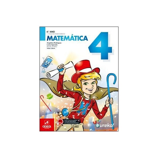 Livro Eureka! - Matemática - 4.º Ano Manual 2025