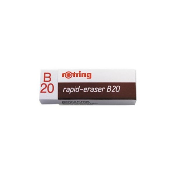 BORRACHA BRANCA GRANDE ROTRING B20