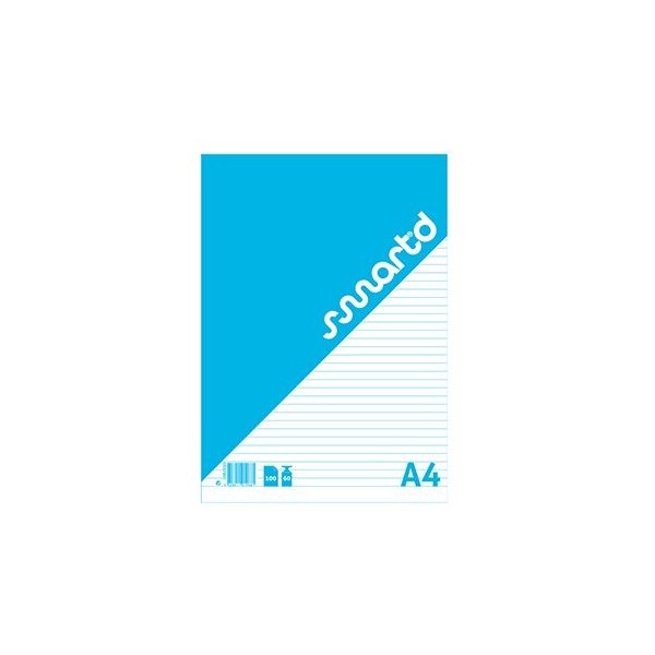 BLOCO APONTAMENTOS A4 60GR. 100FLS PAUTADO
