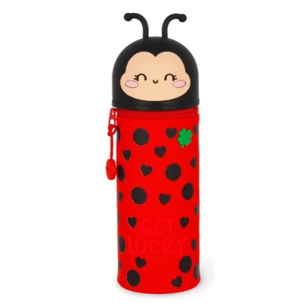 ESTOJO EM SILICONE LEGAMI 2 EM 1 KAWAII JOANINHA