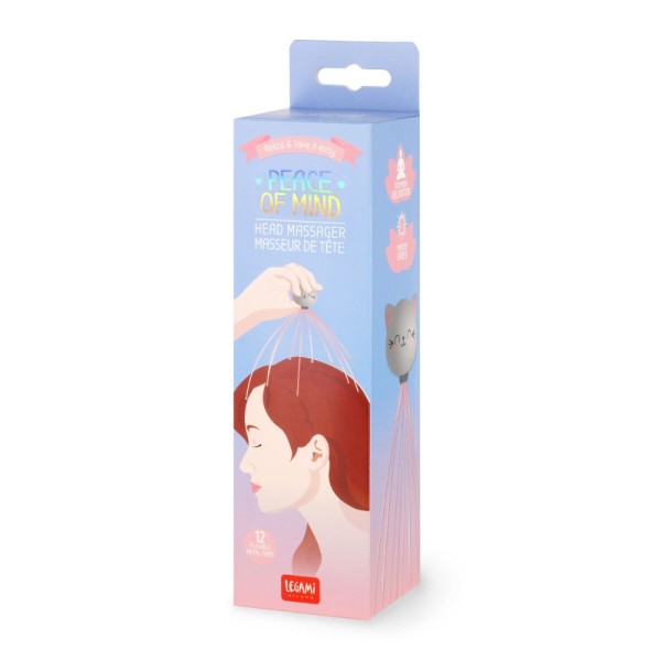 MASSAJADOR DE CABECA LEGAMI - PEACE OF MIND: KITTY