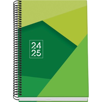 AGENDA ESCOLAR ESPIRAL 2024 / 2025  DOHE "ESPANHOL" DIN A5 SEM. VISTA VERDE 