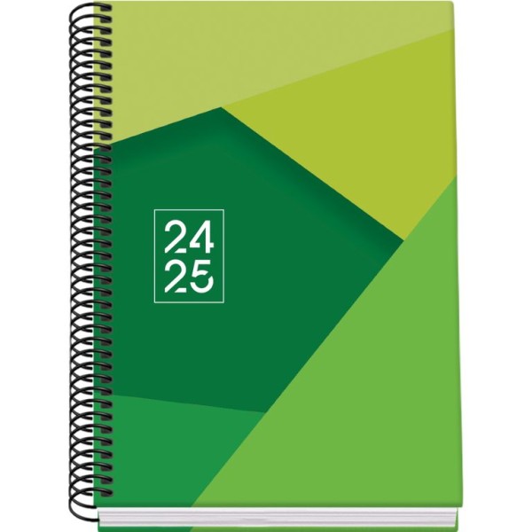 AGENDA ESCOLAR ESPIRAL 2024 / 2025  DOHE "ESPANHOL" DIN A5 SEM. VISTA VERDE 