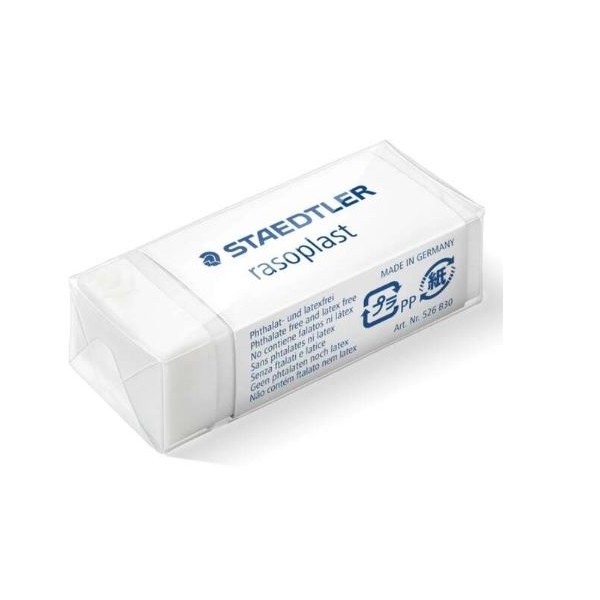 BORRACHA BRANCA STAEDTLER RASOPLAST B30