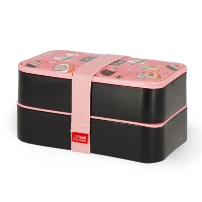 LANCHEIRA LEGAMI 1200ml - GATO SUSHI